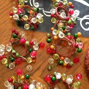 Set of 8 Napkin rings